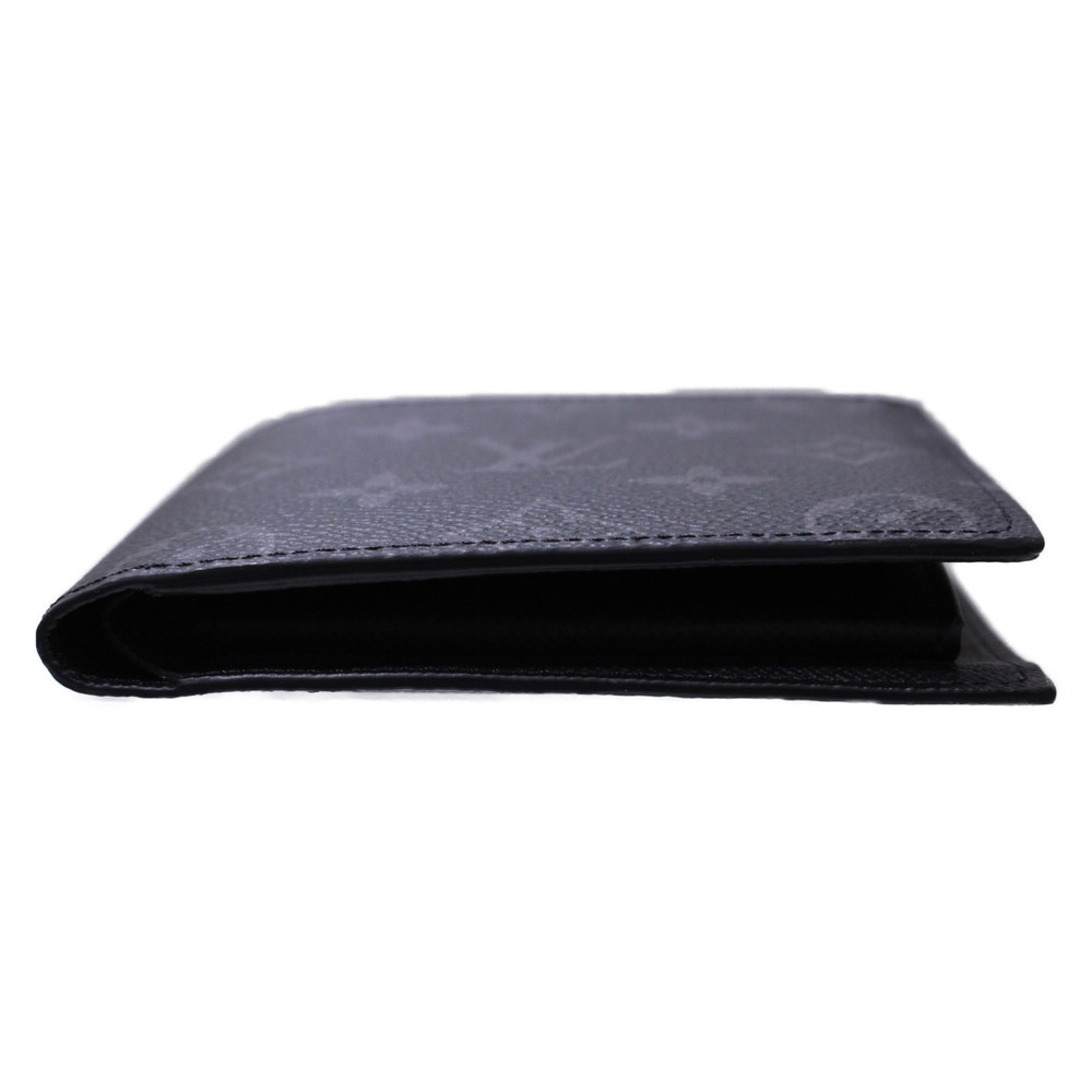 Louis Vuitton Monogram Eclipse Folding Wallet Bla… - image 3